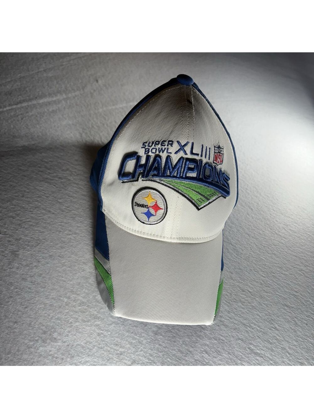 Pittsburgh Steelers Super Bowl XLIII Champions Reebok Hat - NFL Onfield Cap